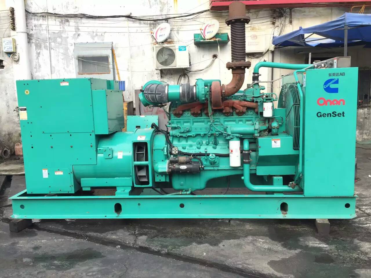 美溪租赁发电机-柴油发电机不正常冒烟的原因